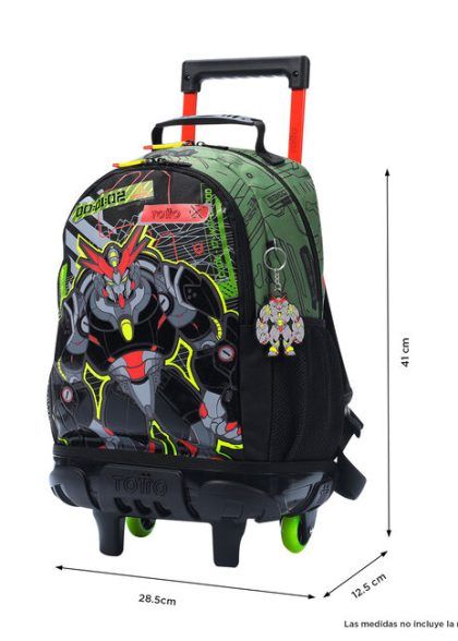 Mochila escolar TOTTO ROBOT