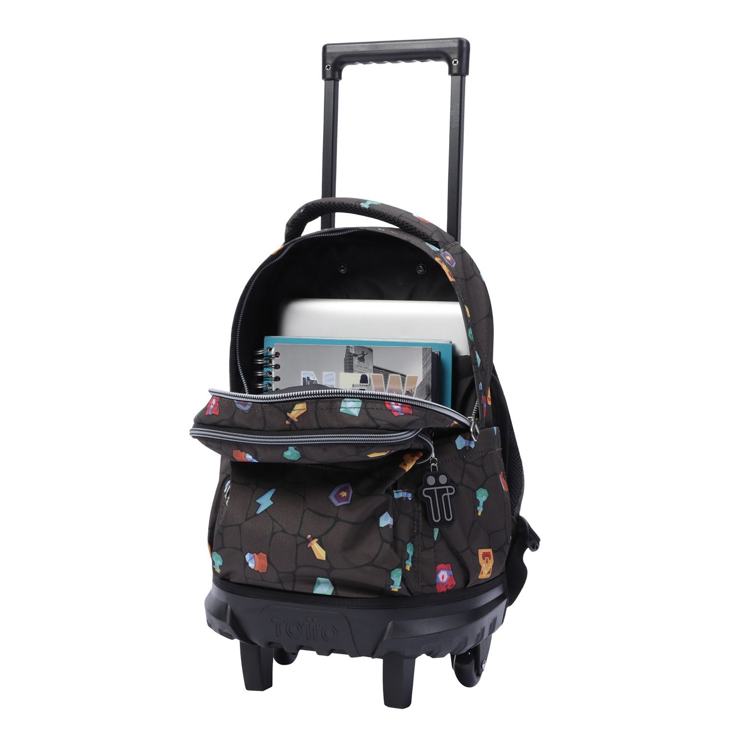 Mochila escolar TOTTO Video Game - Imagen 2